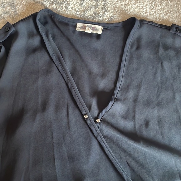 Hippie Rose Black Tank - Picture 3 of 3